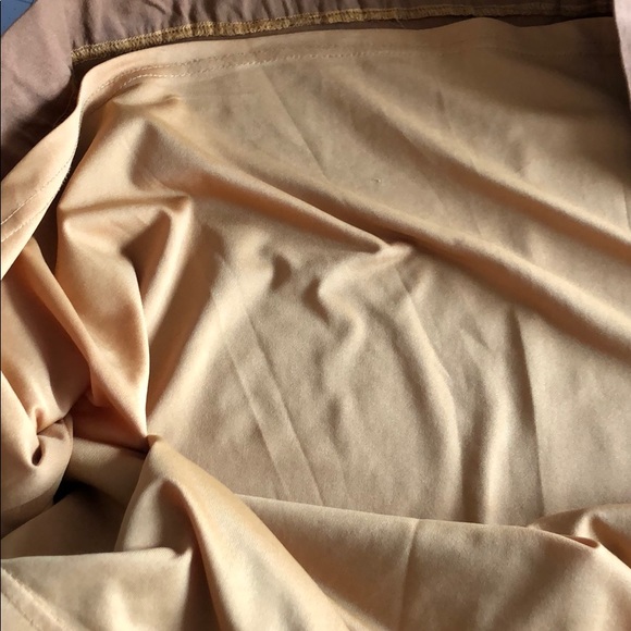 3/$10, 4/$12, 5/$14, 6/$16 Lime Brand skirt bronze/mustard color size large - Picture 6 of 7
